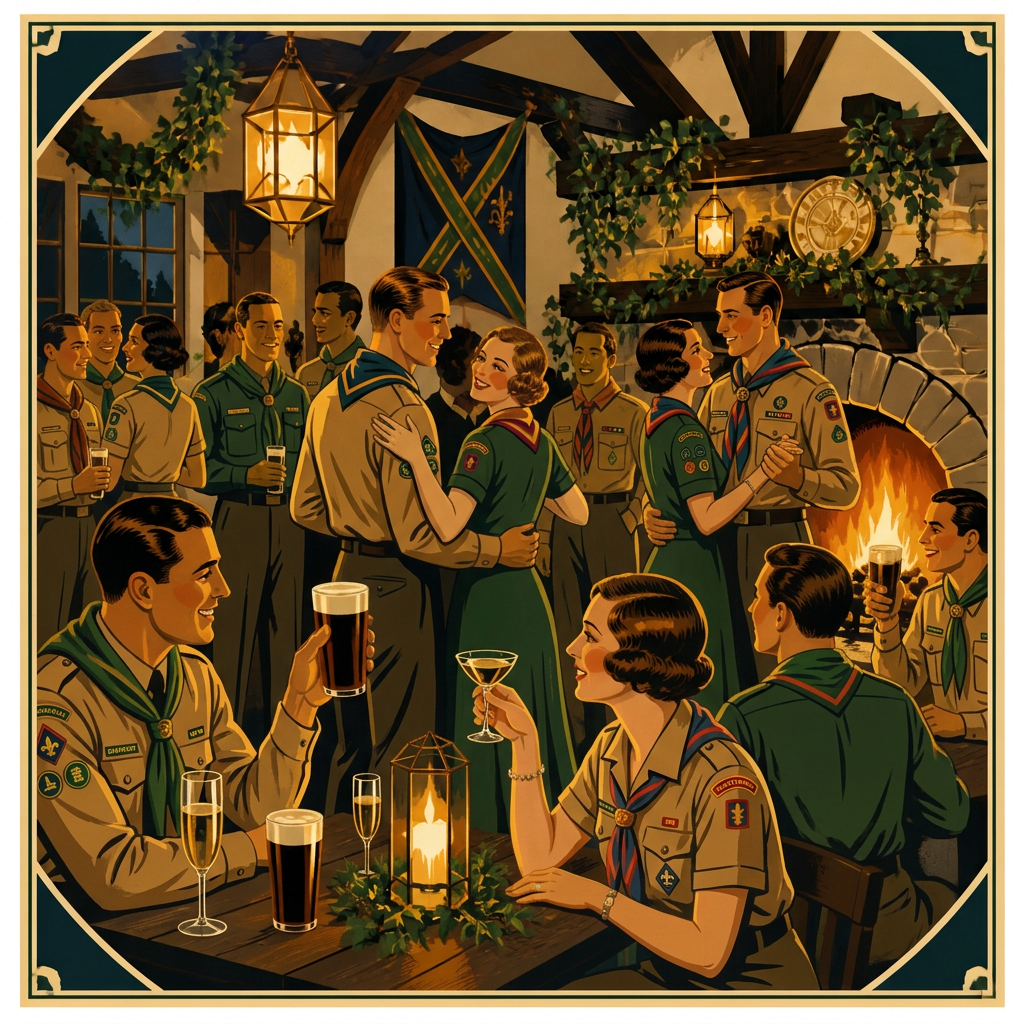 Lancashire Reception poster illustration