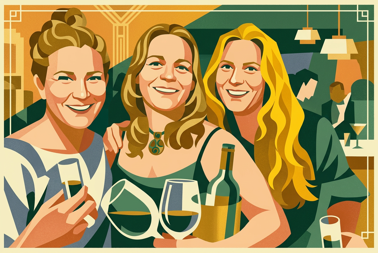 Girls, glasses and giggles